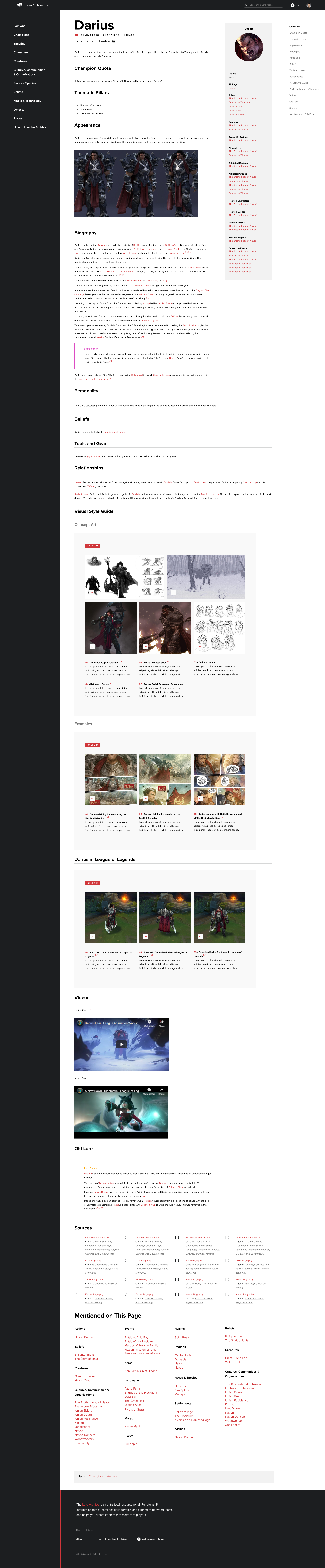 Final Design - Article Pages